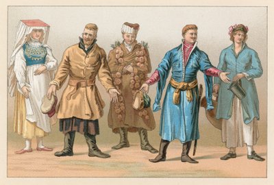 Polnische Tracht von French School